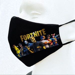 fort nite video game kid face mask